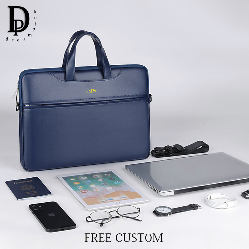 Luxury Bags Brand Names - กระเป๋าเอกสารธุรกิจสำหรับผู้ชายหนัง PU ความจุมากกระเป๋าใส่แล็ปท็อป ofiice กระเป๋าถือแฟชั่นแบรนด์หรูออกแบบได้ตามต้องการ