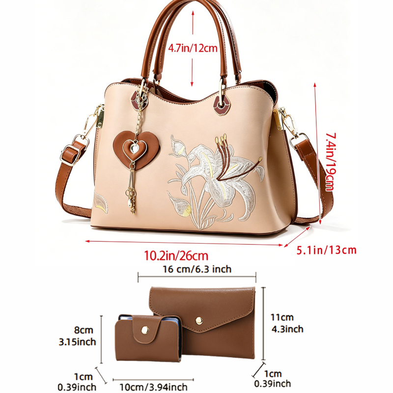 กระเป๋าถือปักลายสไตล์จีนสำหรับ - Luxury Bags Casual บทวิจารณ์และราคา