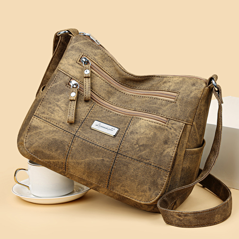 แฟชั่นผู้หญิงผ้าใบCrossbodyกระ - Luxury Bags Old Money บทวิจารณ์และราคา