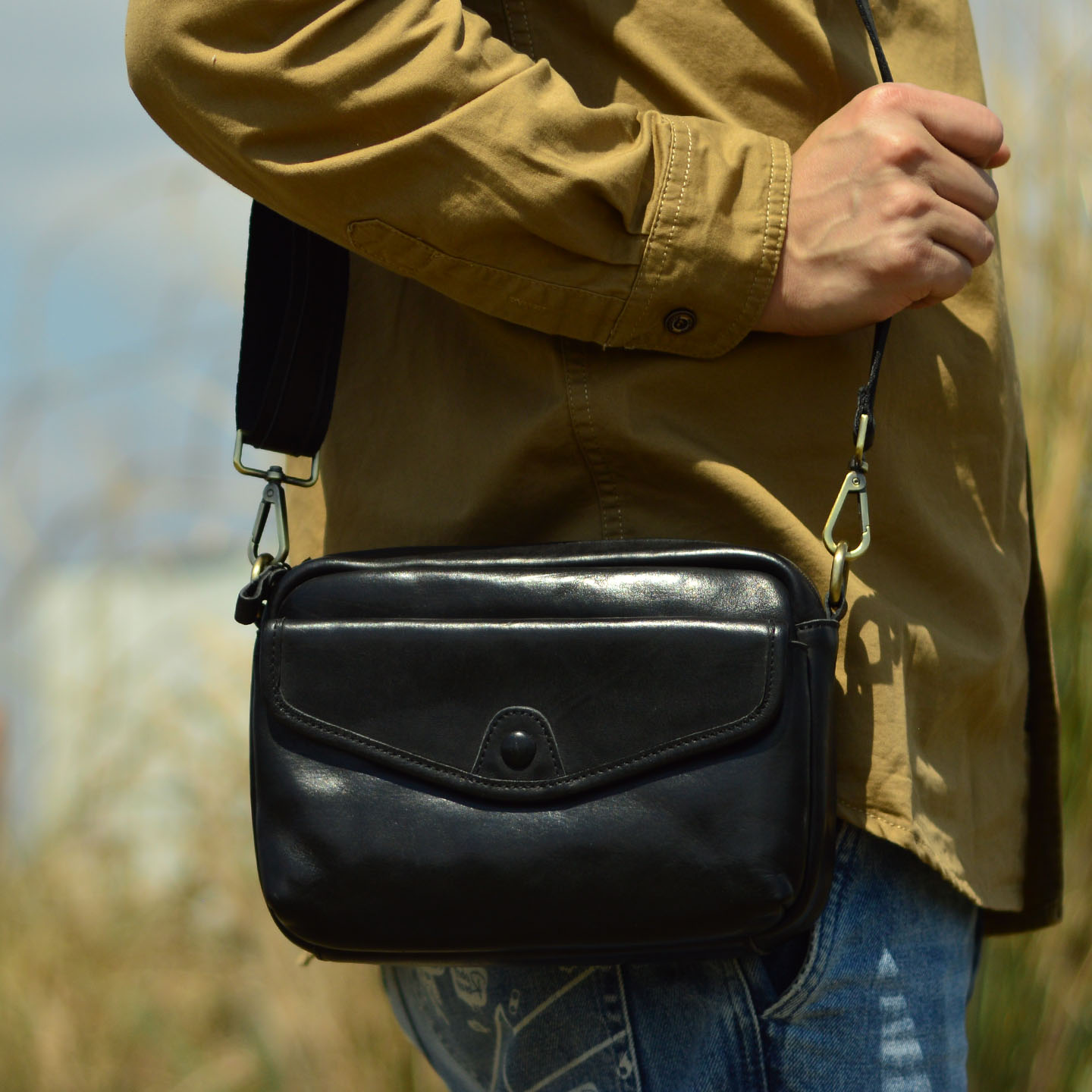 AETOO กระเป๋าสะพายข้างหนังแท้ส - Luxury Bags Made In China บทวิจารณ์และราคา