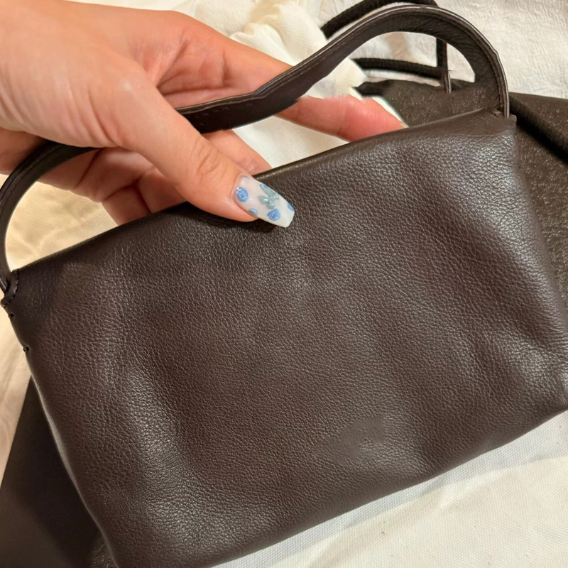 กระเป๋าหนังแท้ลายอักษรย่อสั่งท - Luxury Bags Casual บทวิจารณ์และราคา