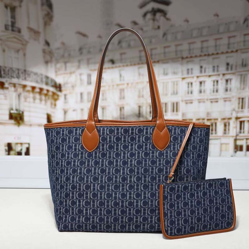 กระเป๋าโท้ทเดนิมลายโมโนแกรมสำห - Tote Bag Leather Monogram บทวิจารณ์และราคา
