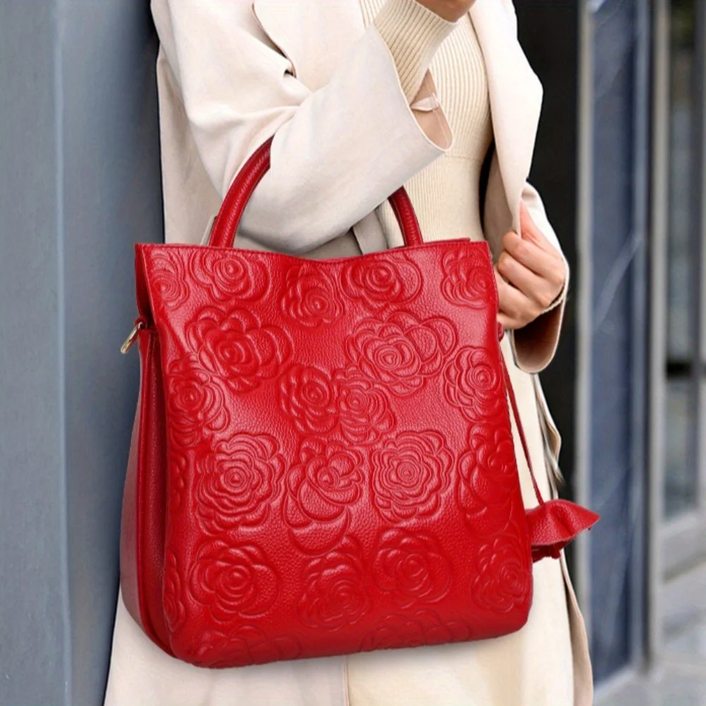 กระเป๋าถือลายดอกไม้ขนาดใหญ่สไต - Luxury Bags Vegan บทวิจารณ์และราคา