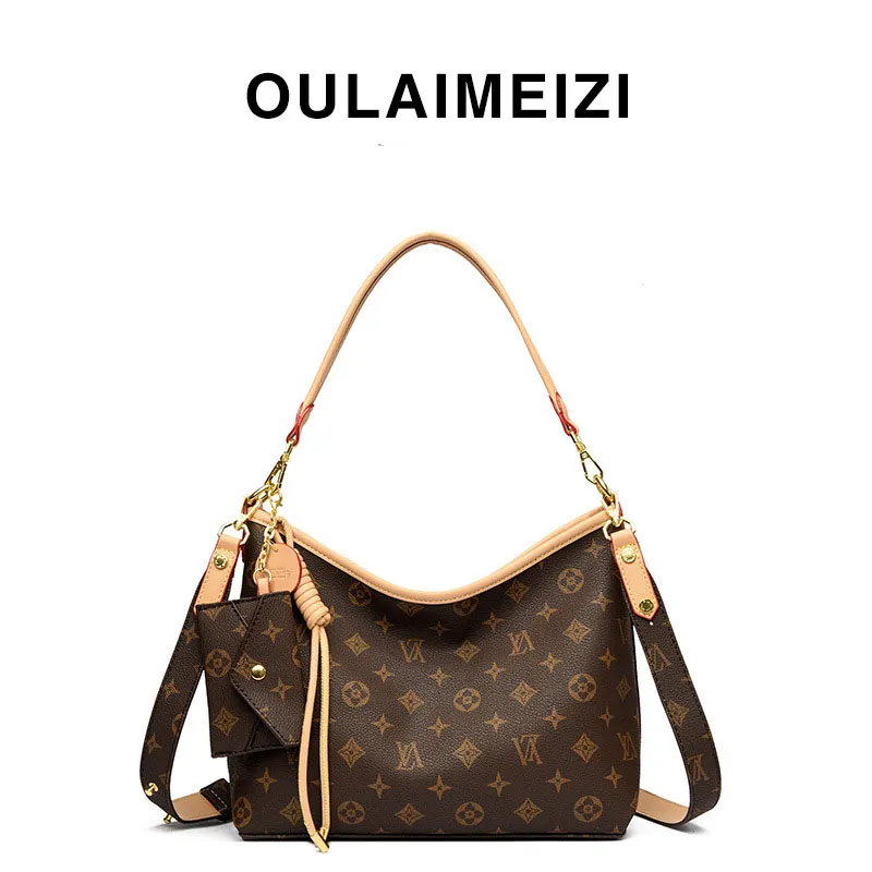 กระเป๋าดีไซเนอร์ น้ำหนักเบา สไ - Tote Bag Leather Monogram บทวิจารณ์และราคา