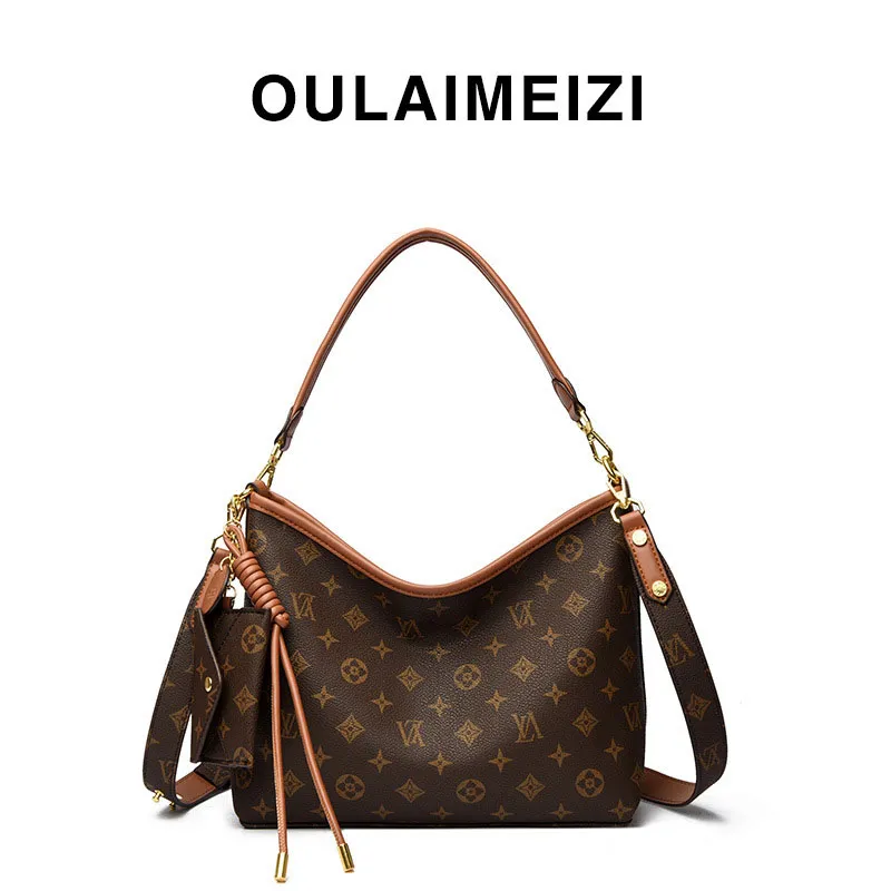 กระเป๋าดีไซเนอร์ น้ำหนักเบา สไ - Tote Bag Leather Monogram บทวิจารณ์และราคา