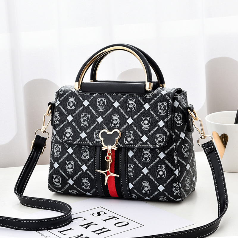 กระเป๋าสะพายไหล่ใหม่ กระเป๋าถื - Tote Bag Leather Monogram บทวิจารณ์และราคา