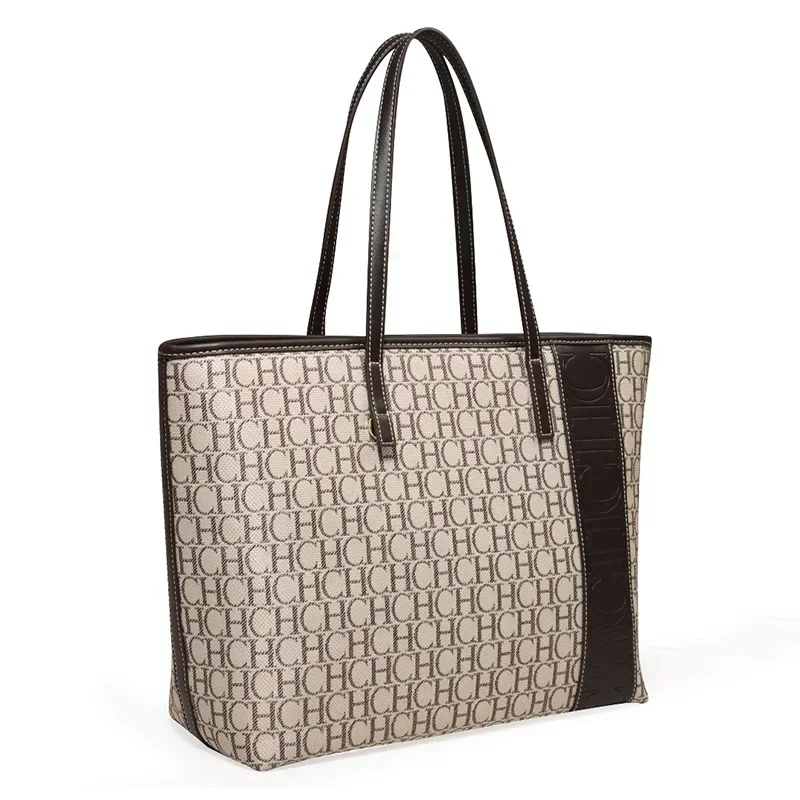CH กระเป๋าโท้ตพิมพ์ลายโมโนแกรม - Tote Bag Leather Monogram บทวิจารณ์และราคา