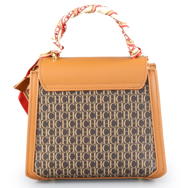 กระเป๋าถือผู้หญิงสไตล์เรโทร CH - Tote Bag Leather Monogram บทวิจารณ์และราคา
