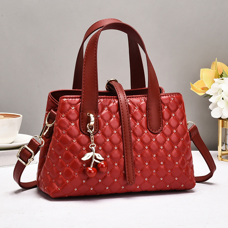 กระเป๋าสะพายไหล่ผู้หญิงใหม่ กร - Tote Bag Leather Monogram บทวิจารณ์และราคา