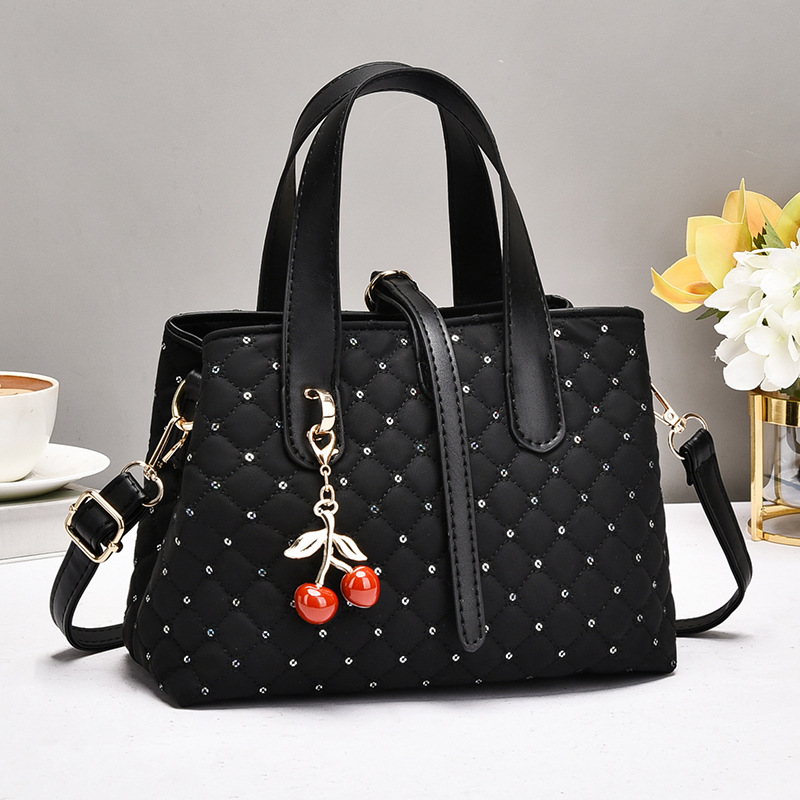 กระเป๋าสะพายไหล่ผู้หญิงใหม่ กร - Tote Bag Leather Monogram บทวิจารณ์และราคา