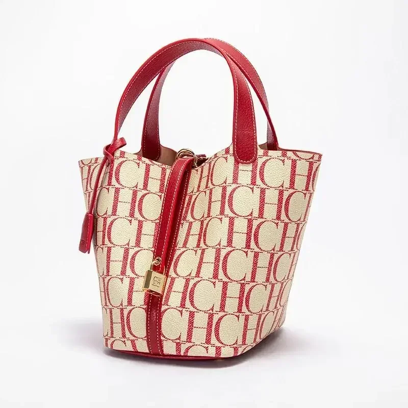 กระเป๋าโท้ท CH สำหรับผู้หญิง ก - Tote Bag Leather Monogram บทวิจารณ์และราคา